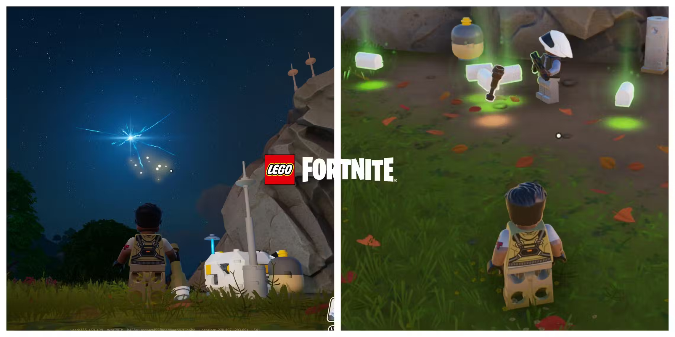 LEGO Fortnite: cách tìm kiếm Plastoid