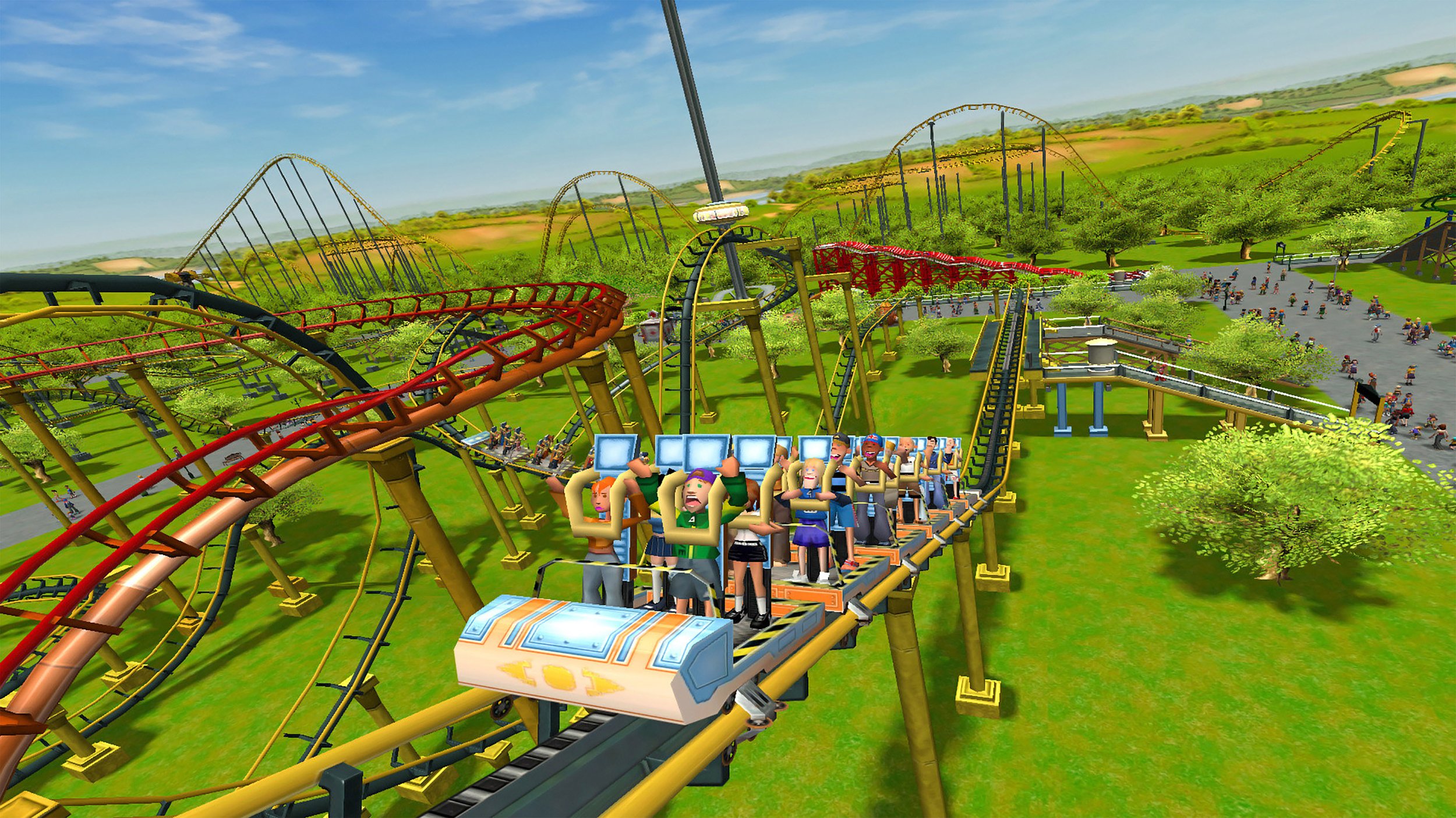 RollerCoaster Tycoon 3 bản "xịn sò" sắp có trên Xbox và PlayStation - Gamelade