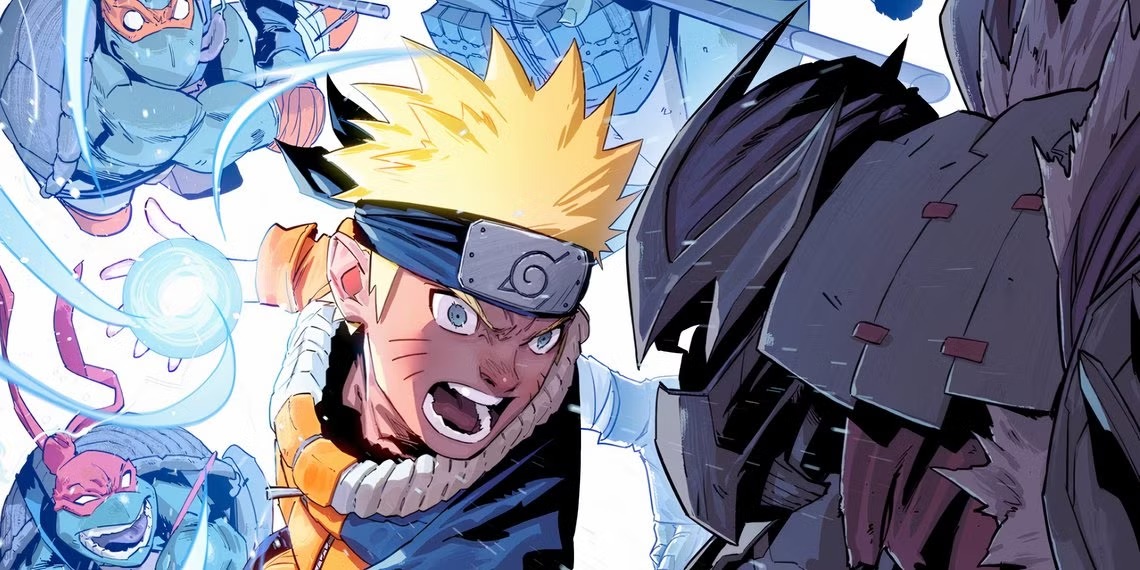 Bản vẽ mới ra mắt cho sự hợp tác giữa Naruto và Ninja Rùa-gamelade