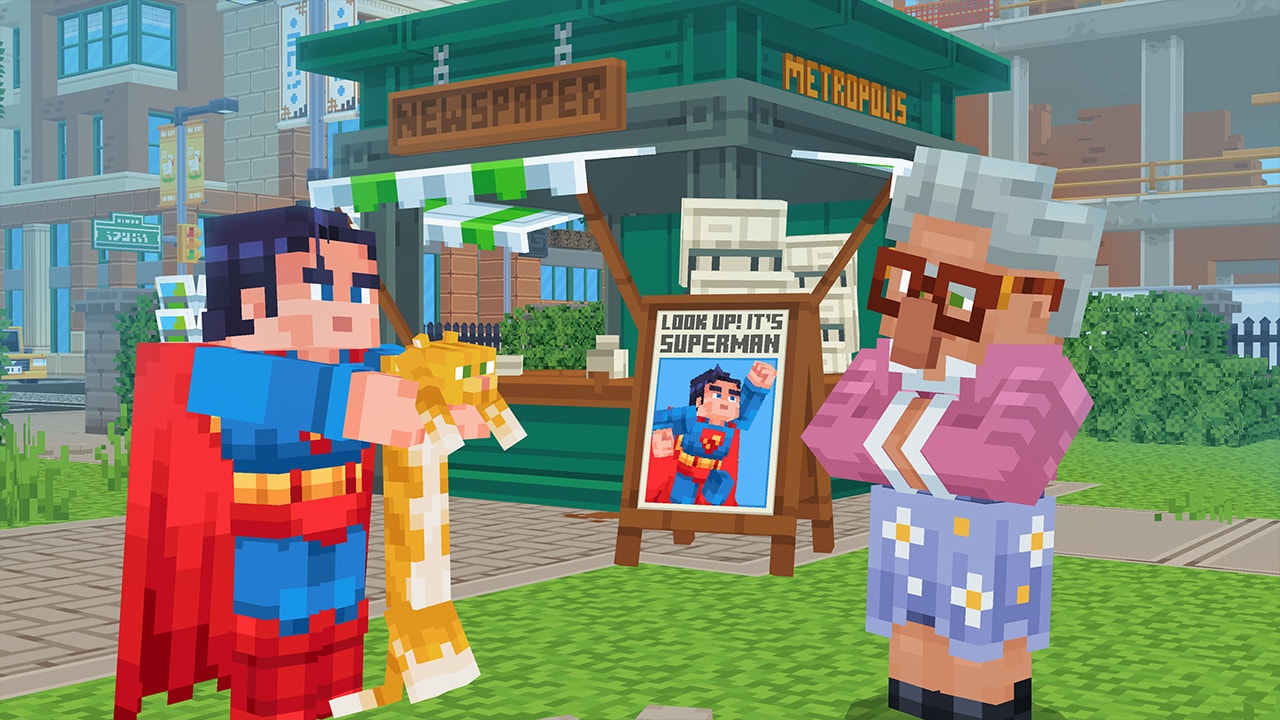 Người chơi Minecraft có thể sử dụng năng lực của Superman trong DLC ​​mới-gamelade